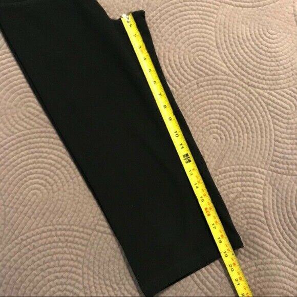 CLEARANCE Nike Women's Small Dri-Fit Capri Length Yoga Pants Black Red - Picture 8 of 8